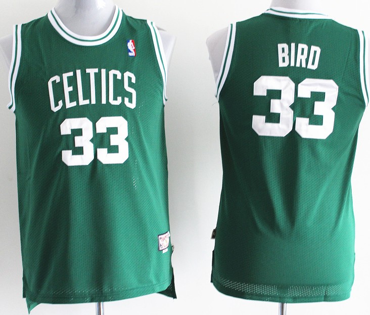 NBA Kids Boston Celtics 33 Larry Bird New Revolution 30 Swingman Red Youth Jersey